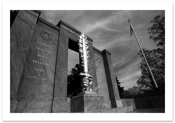 Second Division Memorial, James Earle Fraser, Washington, DC