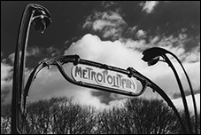 An Entrance to the Paris Metropolitain, Hector Guimard, Washington, DC