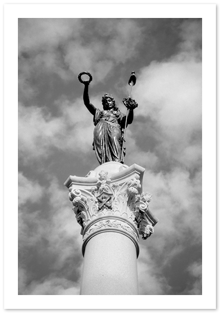 New York State Monument, Caspar Buberl, Gettysburg, PA