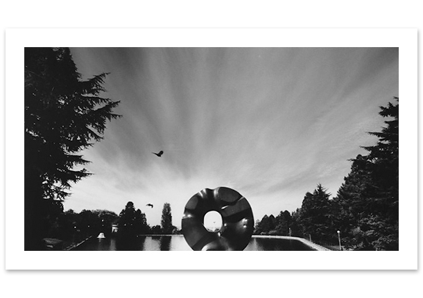 Black Sun, Isamu Noguchi, Seattle, WA