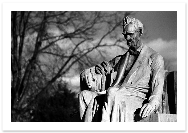 Abraham Lincoln, Andrew O'Connor, Brentwood, MD