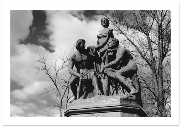 Orestes and Pylades Fountain, Carl Johann Steinhauser, Philadelphia, PA