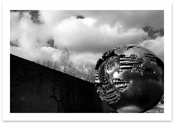Sphere No. 6, Arnaldo Pomodoro, Washington, DC